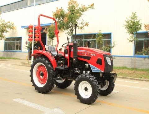 EPA small 4 wheel tractor with front end loader  tractors trucks agriculture mini farm tractor lawn mower 4x4