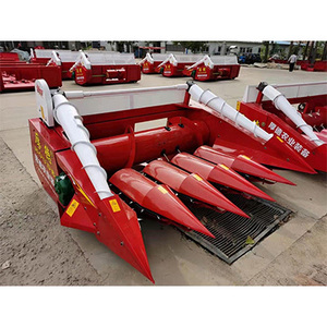 Agricultural Machinery Mini Corn Stalk Harvesting Maize Picker Combine Harvester  header oil anemone harvester