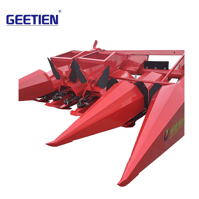 Agricultural Mini Corn Stalk Harvesting Maize Combine Harvester Machine