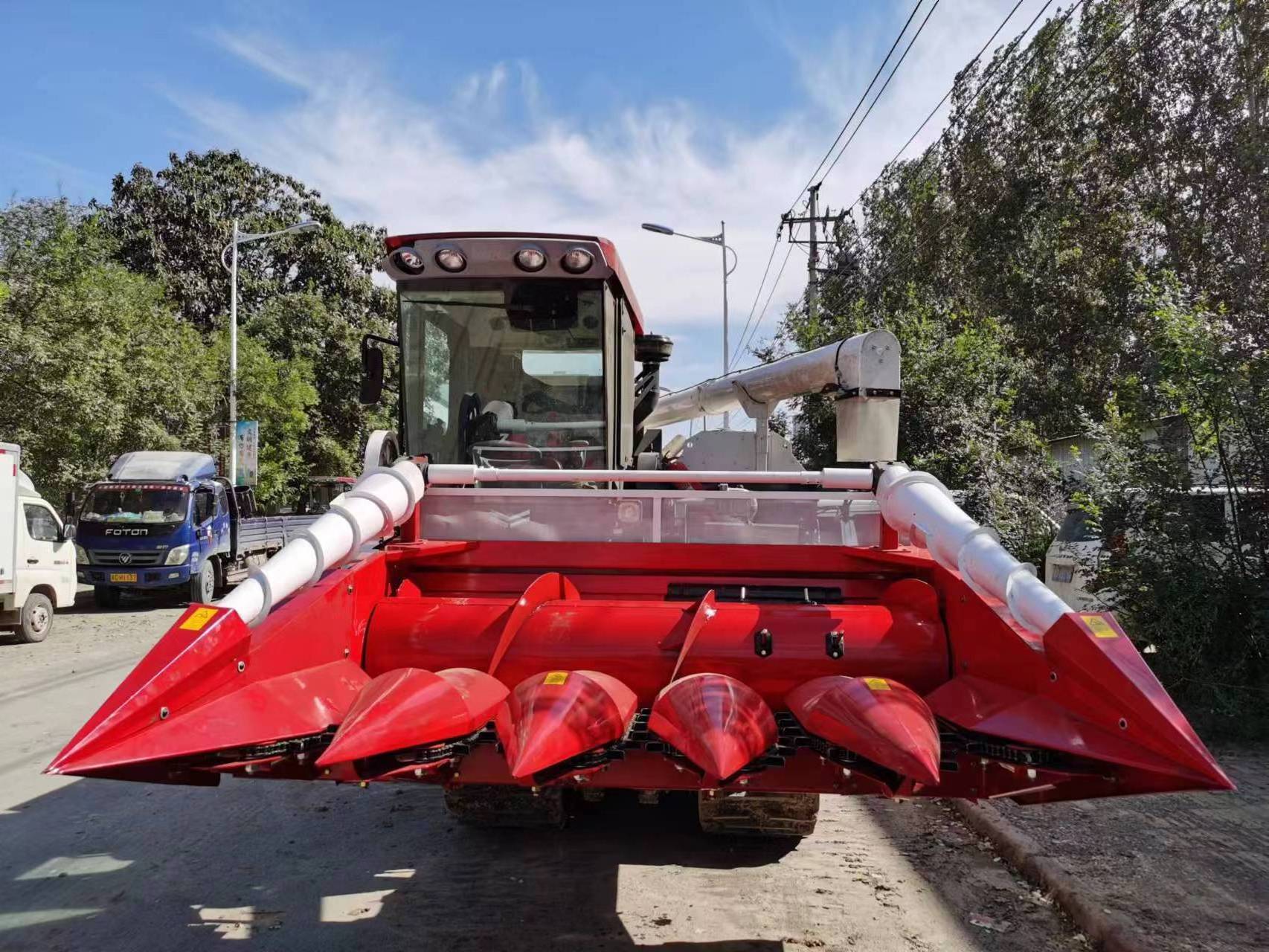 Power tiller reaper used in crops harvesting header miscellaneous corn harvester cosechadora de maiz grain / sorghum harvester