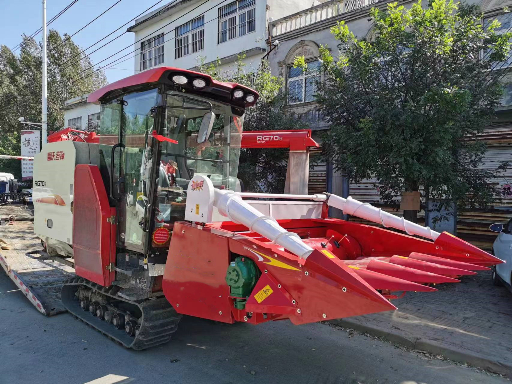 Power tiller reaper used in crops harvesting header miscellaneous corn harvester cosechadora de maiz grain / sorghum harvester