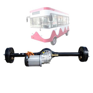 48V 60V  1200W /1500W Dining car rear axle assembly length can be customized Electric Front Rear Axles