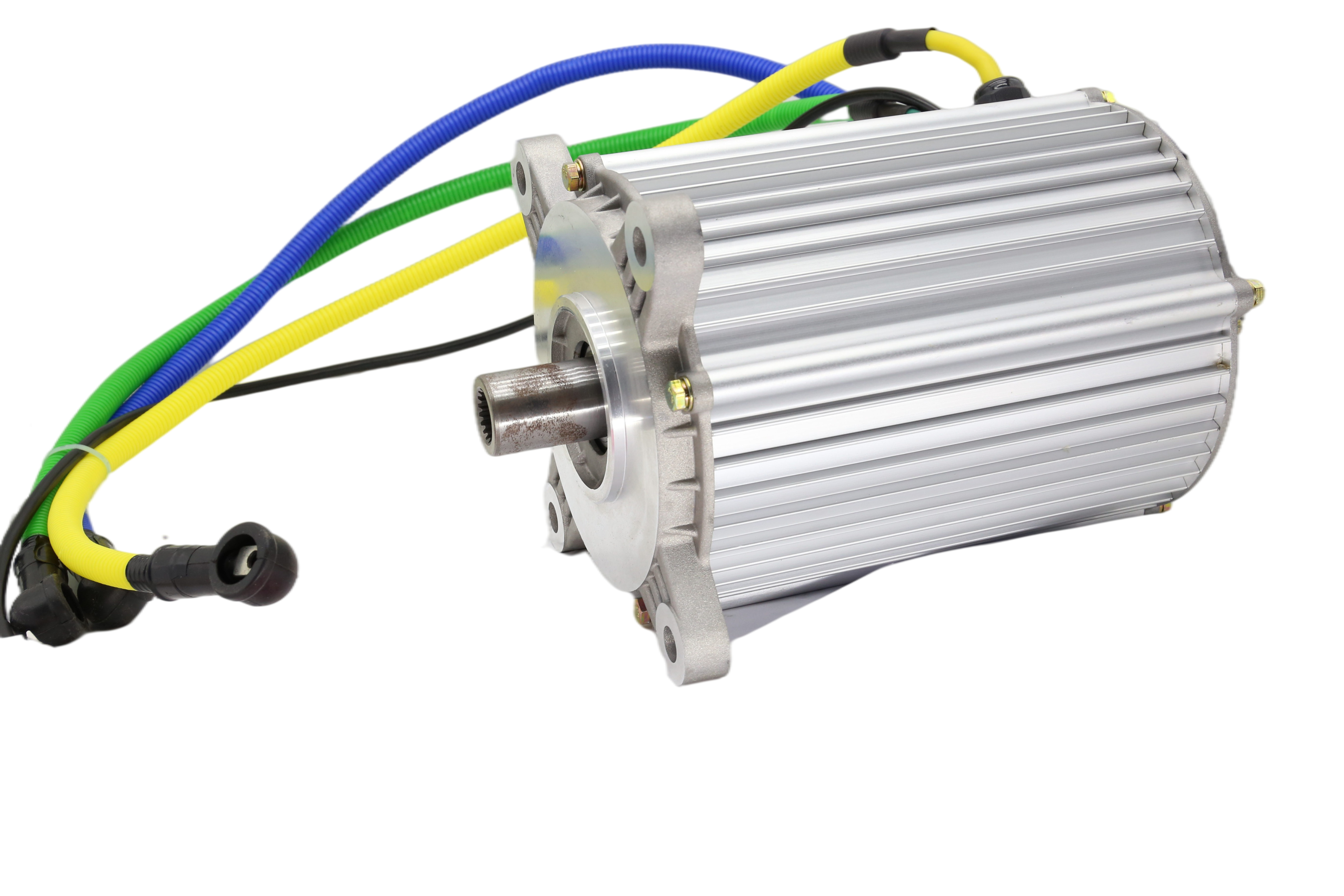 Efficient 3kW 48V electric motor for battery-powered vehicles and regenerative braking