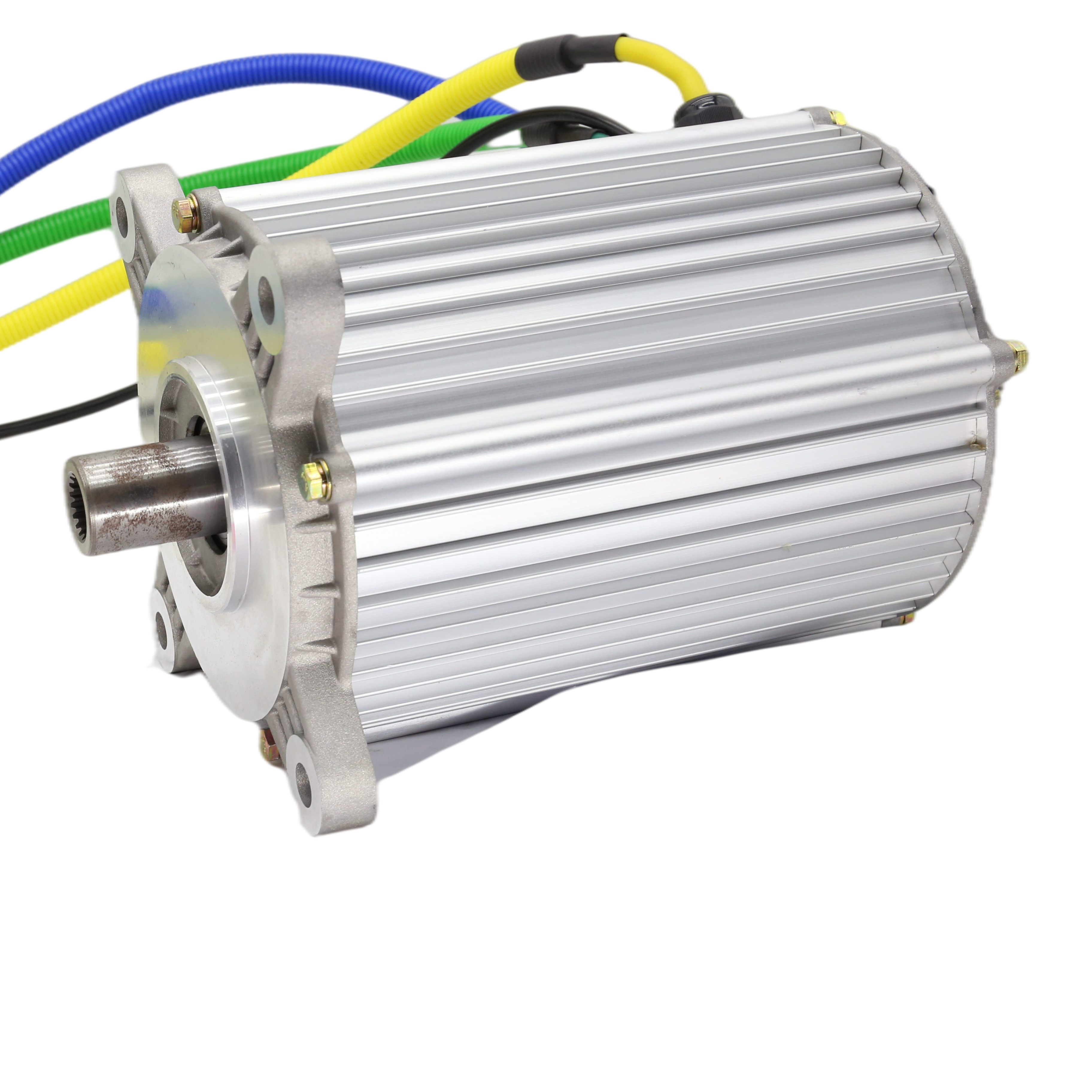 Efficient 3kW 48V electric motor for battery-powered vehicles and regenerative braking