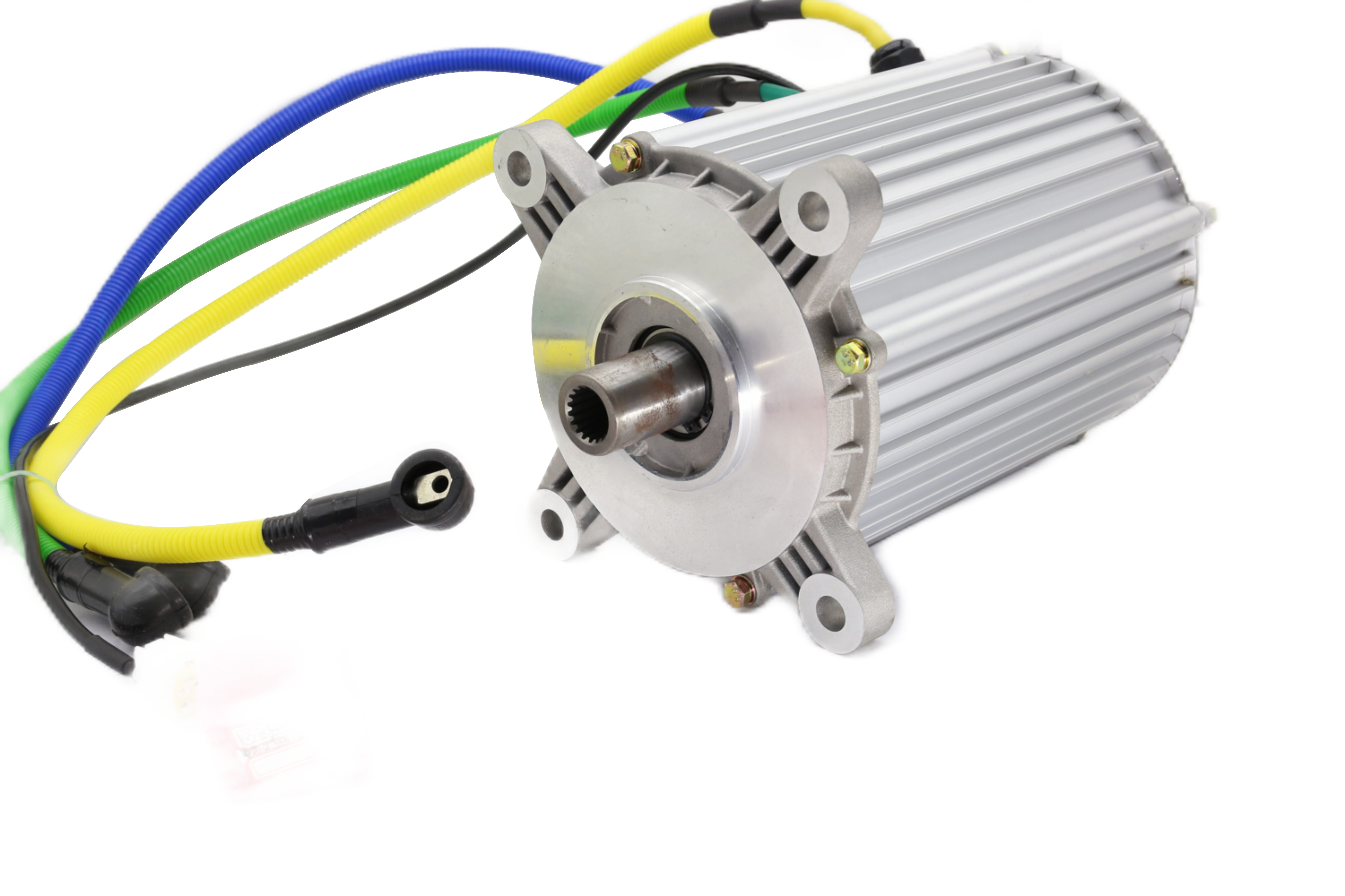 Efficient 3kW 48V electric motor for battery-powered vehicles and regenerative braking