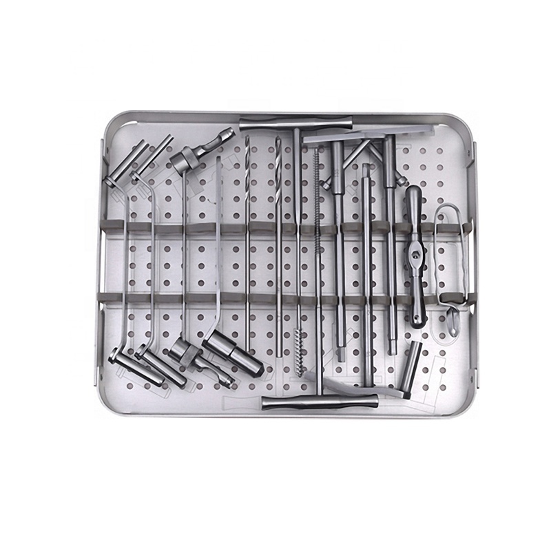 Orthopedic surgical instruments medical  instruments set DHS DCS plate