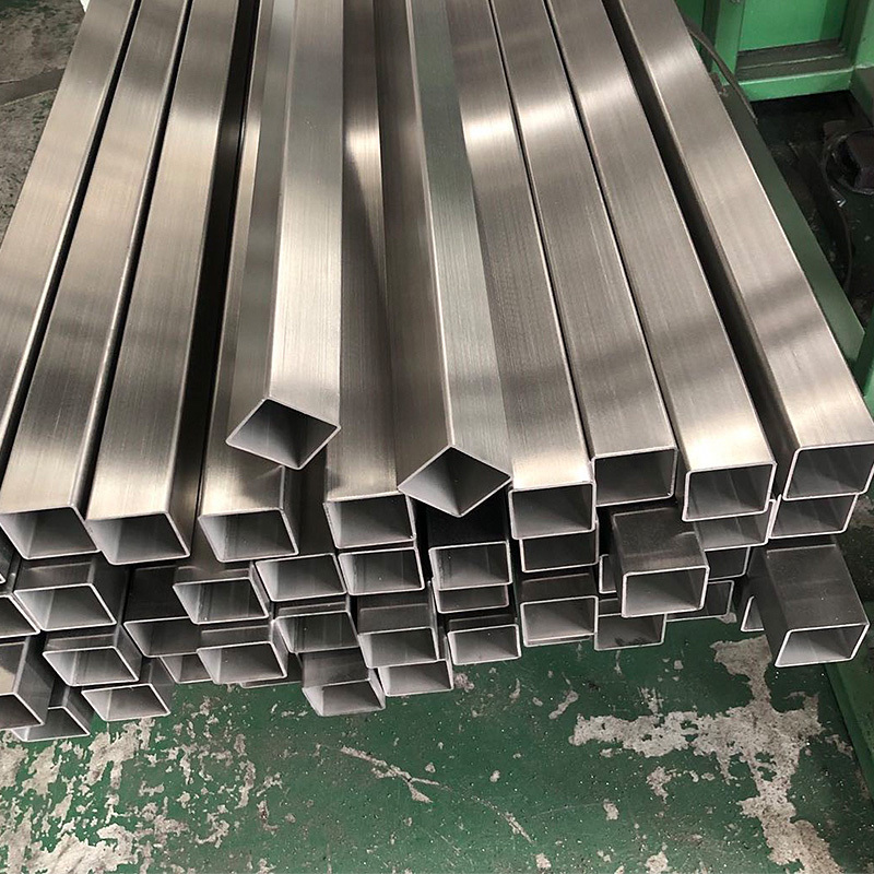 Rectangular tubes stainless steel welded pipe square stainless steel ss316l pipe