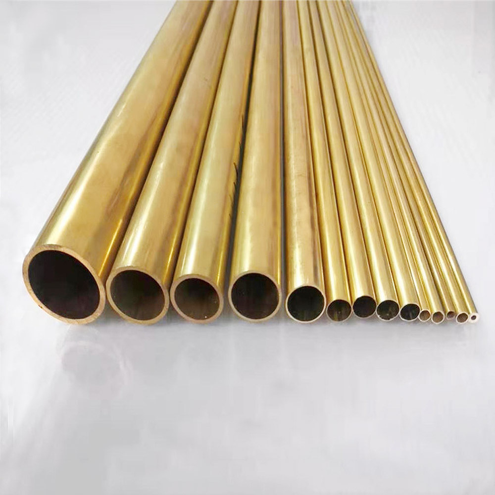 Factory Price Customized brass tubes copper pipes copper tube 1.5*400 copper tube with Round Square Rectangular