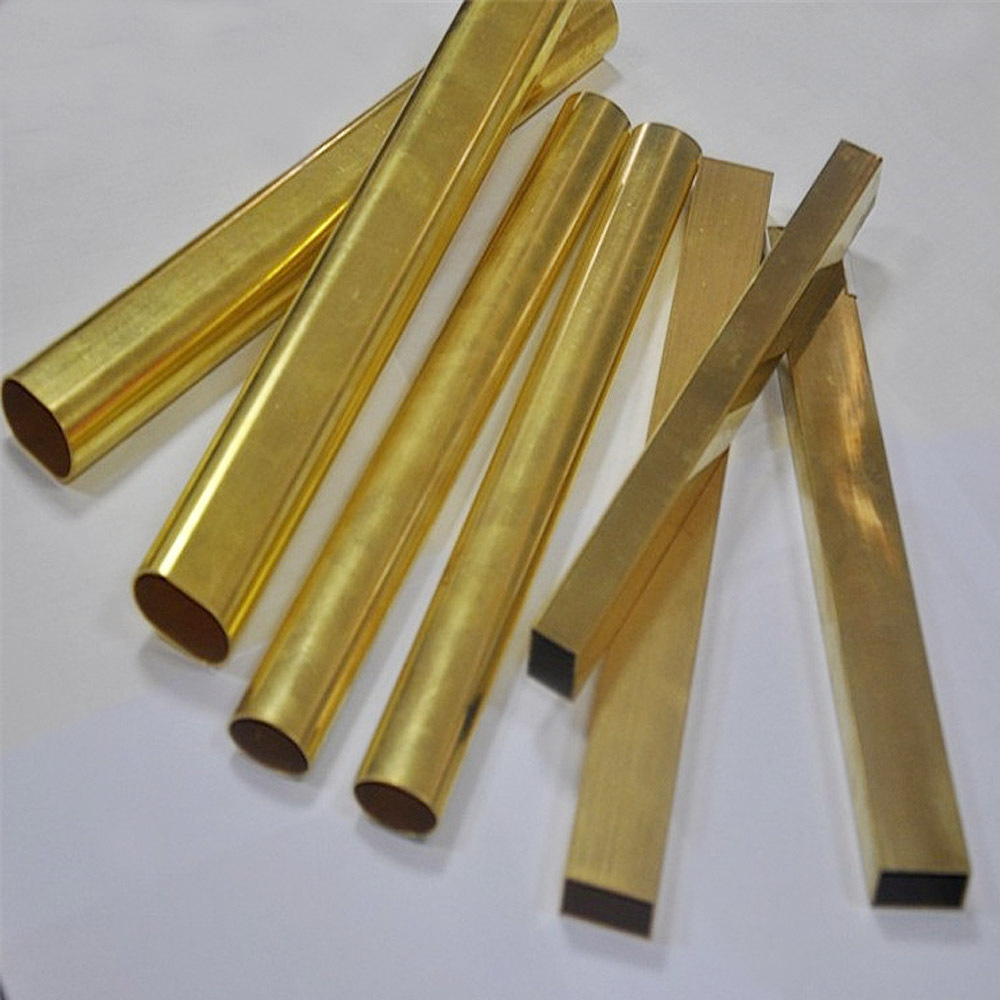 Factory Price Customized brass tubes copper pipes copper tube 1.5*400 copper tube with Round Square Rectangular