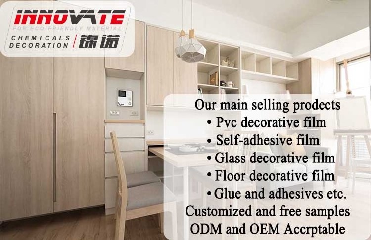 STOCK vinyl Self adhesive pvc wood grain decorative wallpaper furniture covering renovation wallpaper