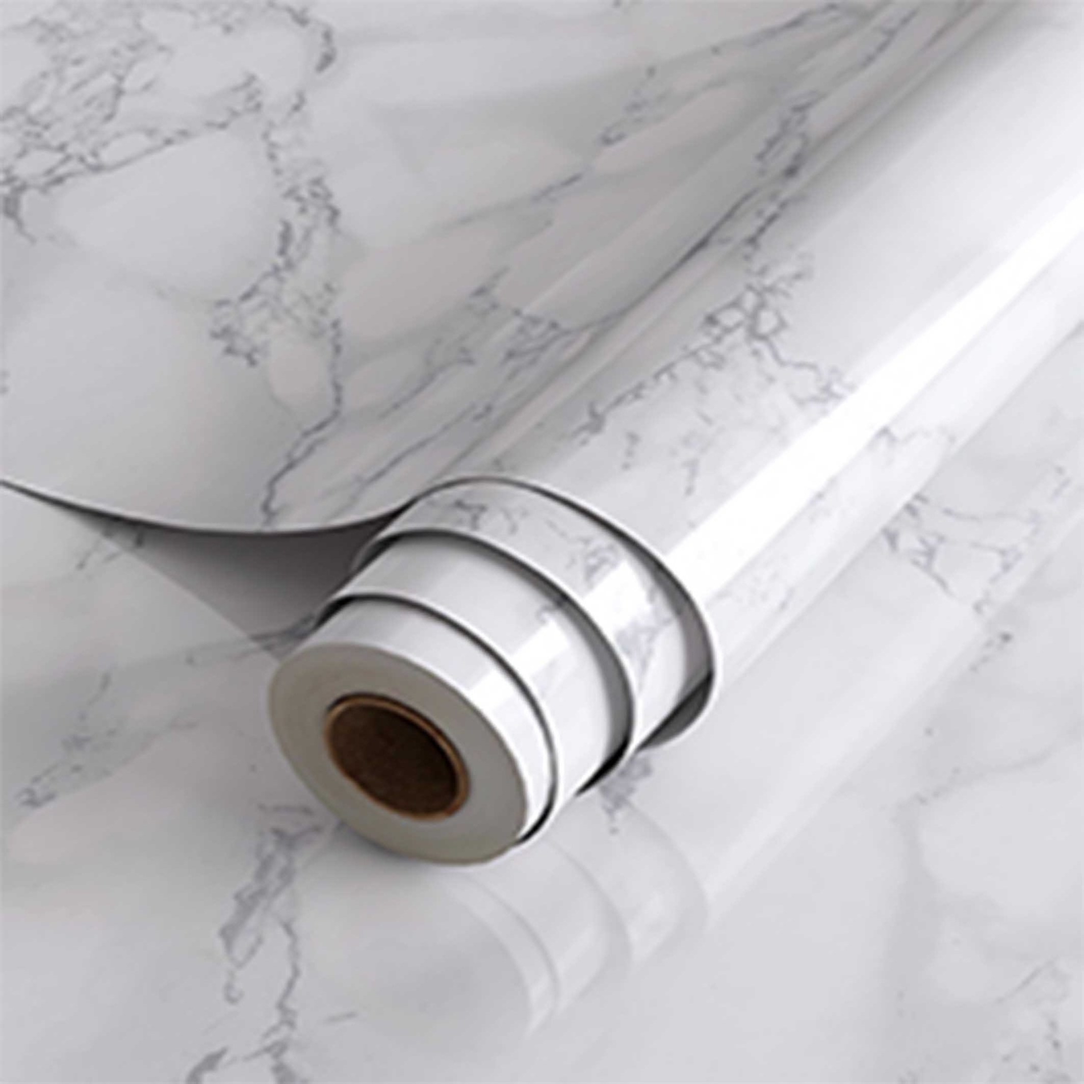 Pvc marble lamination film 40cm width kitchen vinyl plastic membrane gloss film for furniture marbling pvc self adhesives films