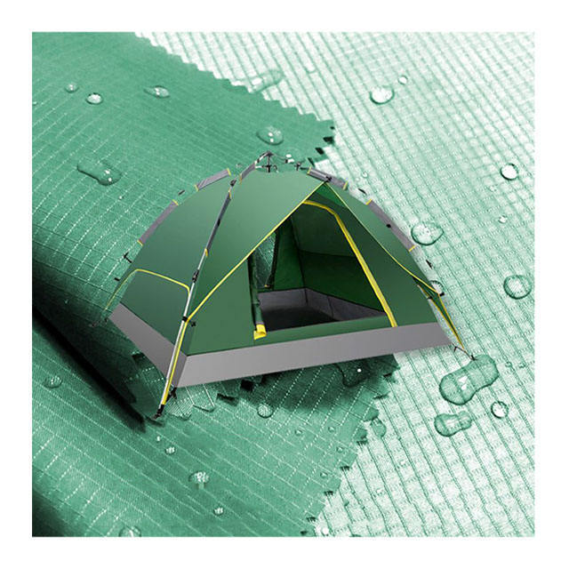 Durable 100% Polyester Nylon Pu Pvc Coated Waterproof  Ripstop taffeta Fabric For Tent Hammock Material