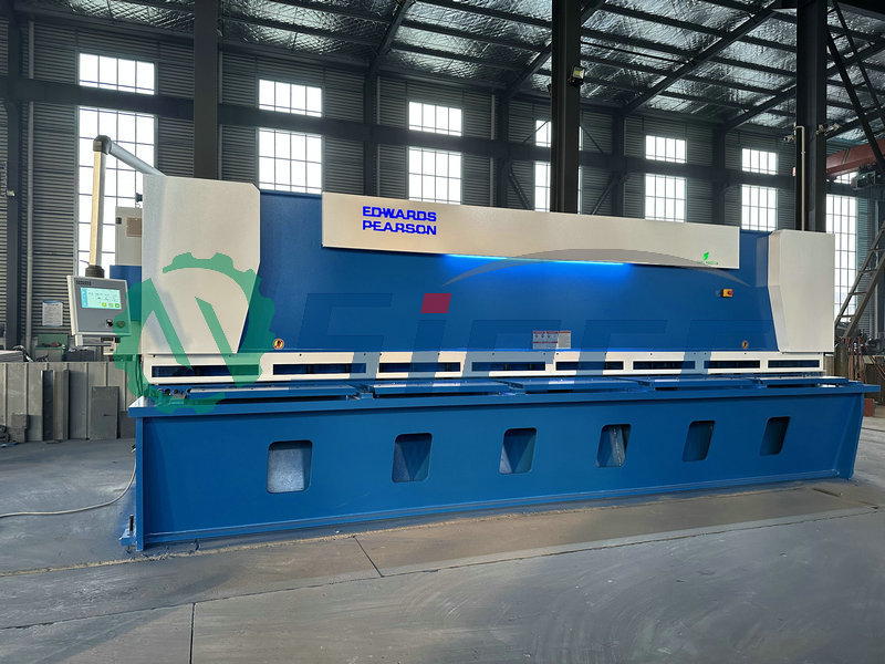 SIECCTECH QC12Y Swing Beam QC11K Metal Plate DAC360T 10*2500 16*3200 CNC Hydraulic Shearing Machine