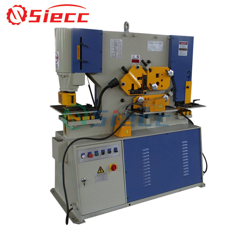 Taiwan sunrise punch and shear machine CE approved piranha ironworker