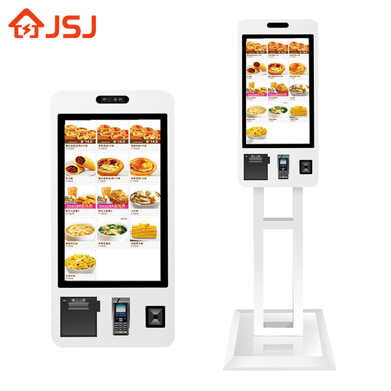 Fast Food Self Payment Kiosk Machine Jewelry Stand Touch Kiosk Eyebrow Threading Kiosk For Sale