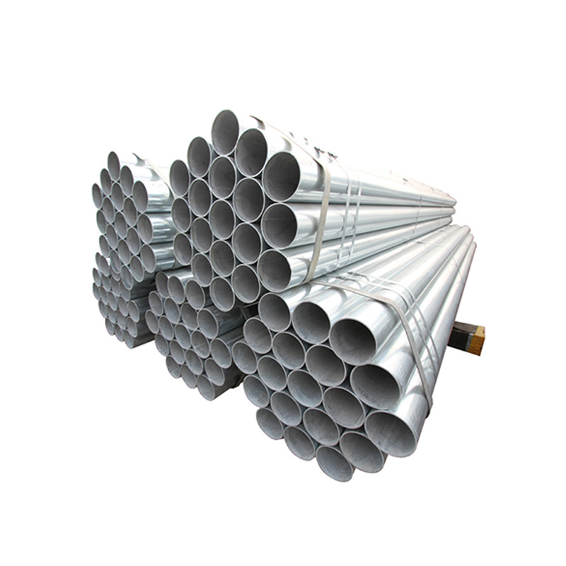 Standard St37 Hollow Tube 2.5 Inch Galvanized Steel Tubing Hot Dip Galvanized round Pipe