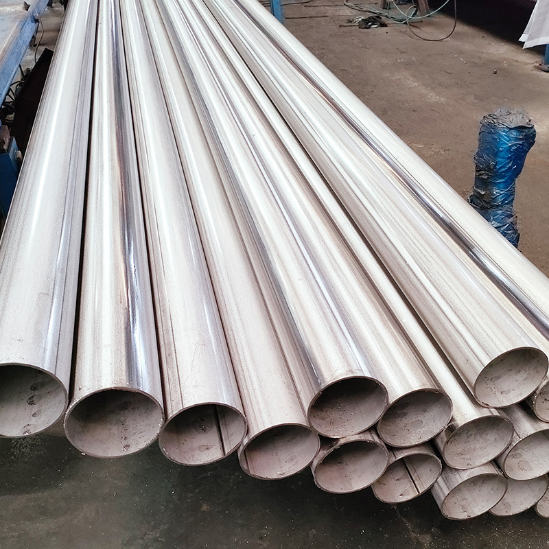 Hot Selling 304 Seamless Stainless Steel Pipe Metal Oval Tube 316 Round Pipe Railing Shaped Tubing Fittings