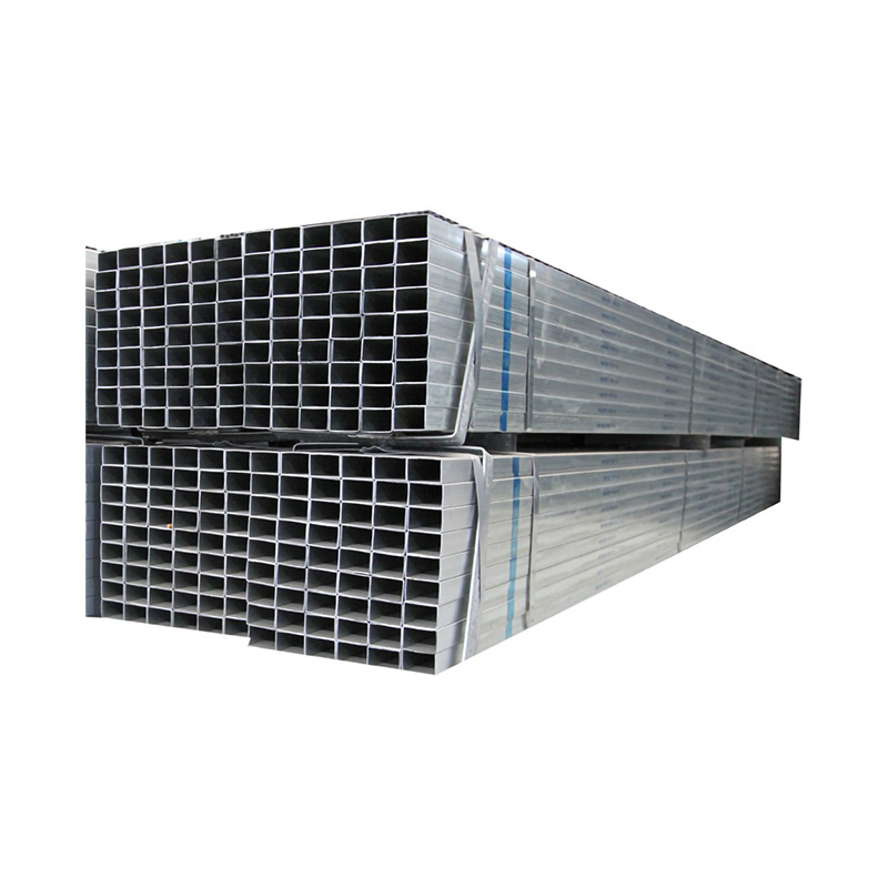 Astm A53 Zinc Coated Q195 Q235 Q345 Hot Dipped Galvanized Steel Tube Hollow Section Rectangular Pipe Galvanized Square Gi Pipe