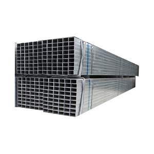 Astm A53 Zinc Coated Q195 Q235 Q345 Hot Dipped Galvanized Steel Tube Hollow Section Rectangular Pipe Galvanized Square Gi Pipe