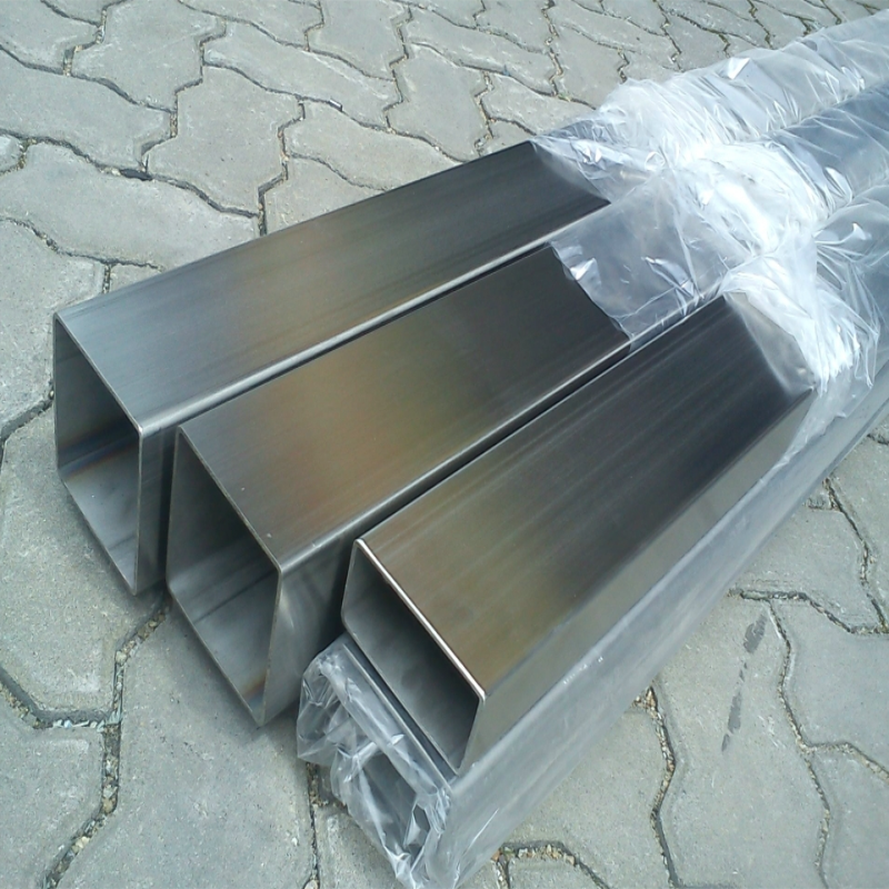 stainless steel pipe/tube tube  316 stainless steel square and rectangular tube Exhaust Stainless Steel Pipe