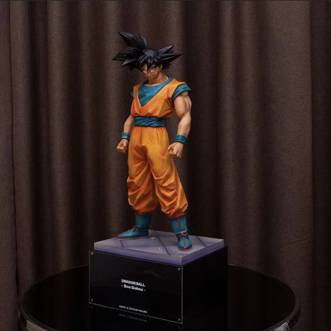 Fiberglass Life Size Action Figure Dragon Ball Cartoon Anime Resin Goku Statues WuKong anime sculpture