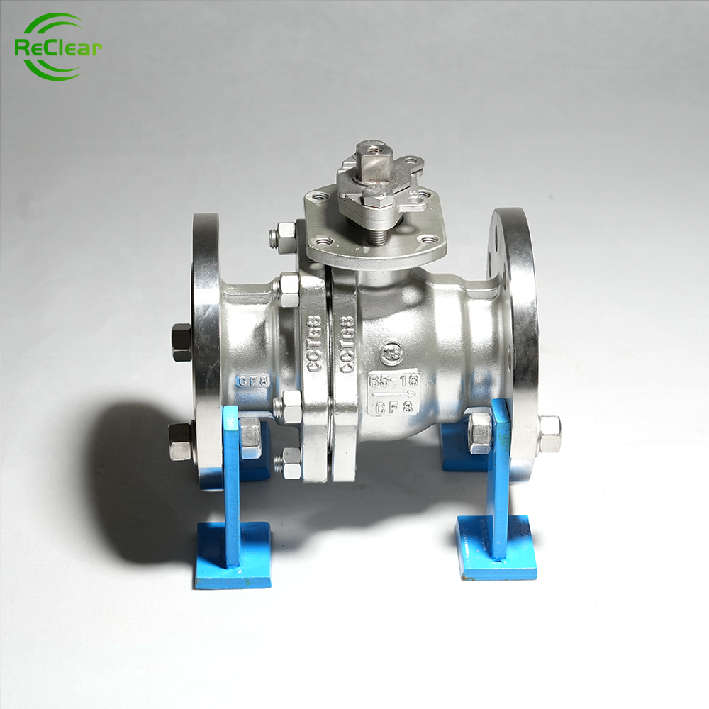 Flange Connection Stainless steel ball valve float ball valve