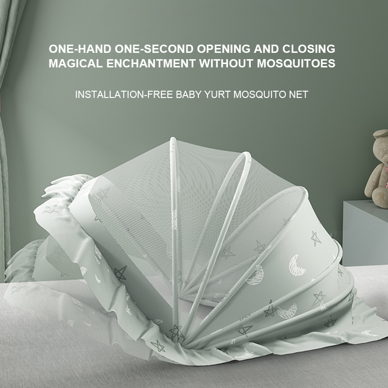 Foldable Baby Nets Can Be Installed Children'S Portable Umbrellas  Mosquito Nets For Free Baby