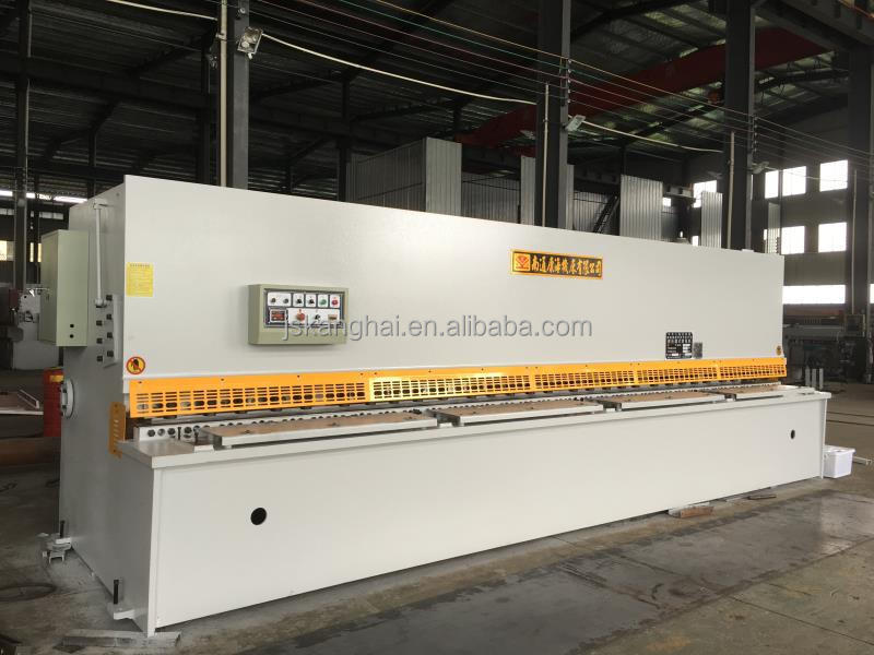 Swing Beam 6mm 6000mm Hydraulic Shearing Machine Iron Cutter Machine Sheet Metal Cutting Machine