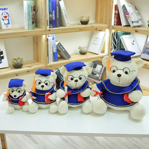 Doctor Suit Graduation Teddy Bear Gifts Plush Stuffed Toy Animal High Quality Plush Teddy Bear