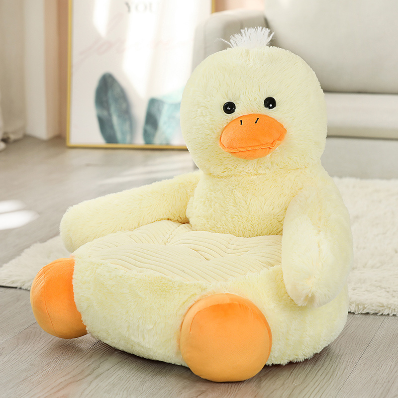 Cute funny children's sofa stuffed&plush animal unicorn teddy bear duck panda child sofa