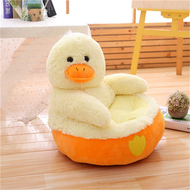 Hot sale cute teddy bear panda unicorn duck plush toy child sofa plush chair sofa soft pillow child seat gift