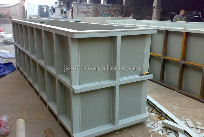 Anti-corrosion PP PVC electroplating tank for acid alkali chemicals storage