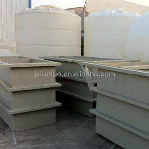 Anti-corrosion PP PVC electroplating tank for acid alkali chemicals storage