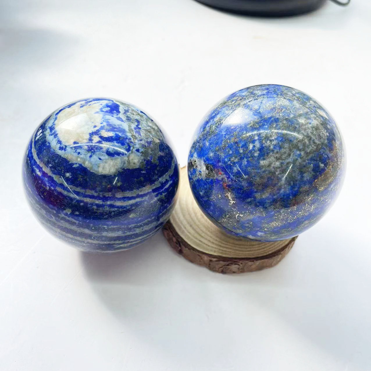 Hot Sale Healing Gemstone Sphere Natural Magic Reiki Sphere Ball Lapis Lazuli Stone Sphere