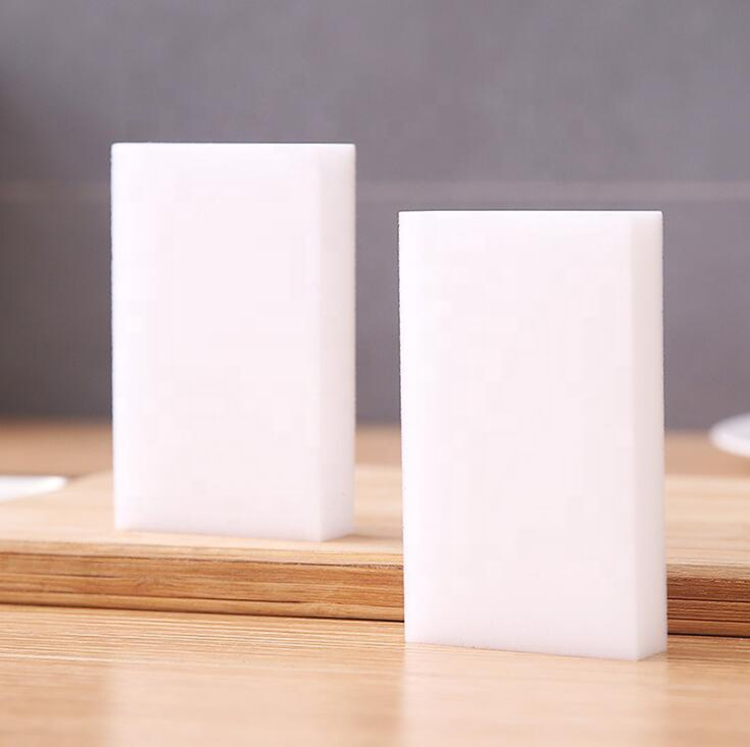 Customizable size white magic nano sponge melamine cleaning sponge