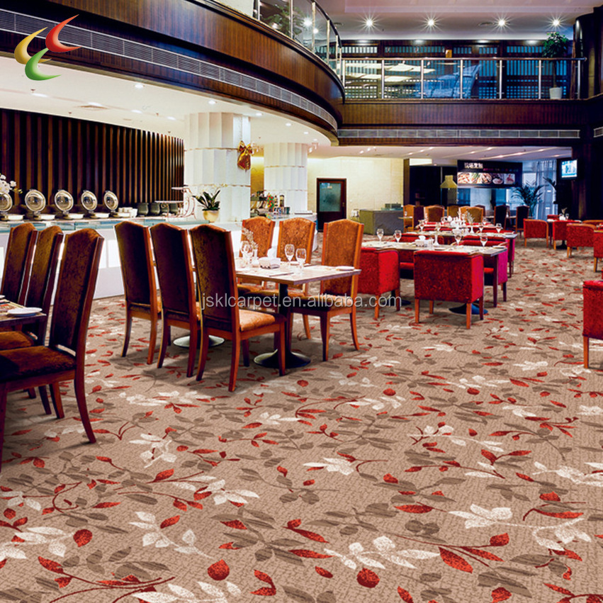 new style wall to wall wilton carpet for hotel restaurant