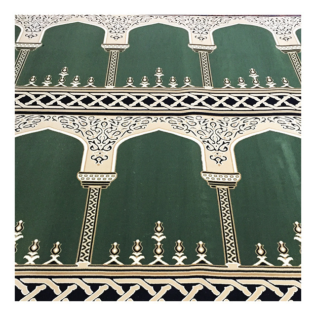 Wholesales factory low price mosque carpet Prayer Mat For Muslim Islamic Rug Turkish Carpet Washable Odorless carpet