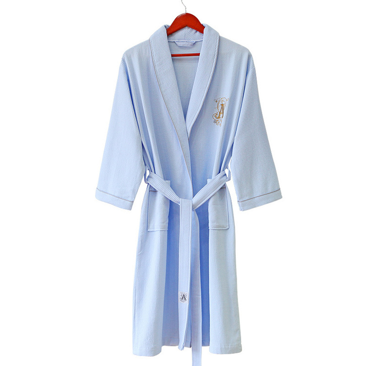 Hotel Amenities Luxury Robe White Waffle Cotton Sheraton Bathrobe Hotel Waffle Robes