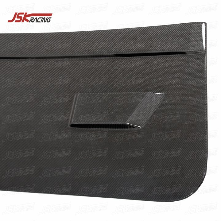 CARBON FIBER INSIDE DOOR PLATE (PAIRS) FOR 2008-2016 NISSAN R35 GTR