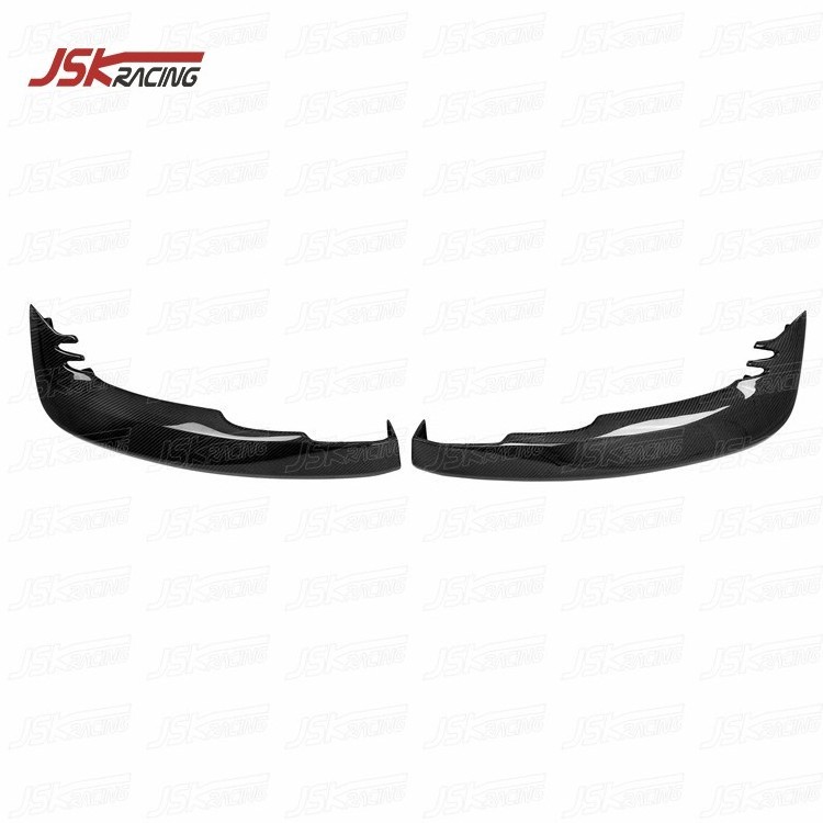 JSK STYLE CARBON FIBER FRONT BUMPER SPLITTER FOR 2012-2014 FORD FOCUS ST