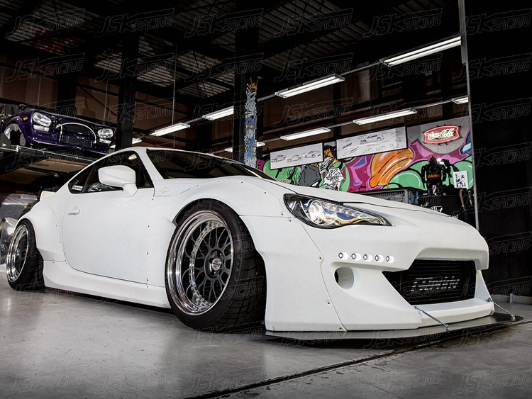 2012-2015 GREDDY ROCKET BUNNY VER2 STYLE GLASS FIEBR BODY KITS FOR TOYO GT86 FT86