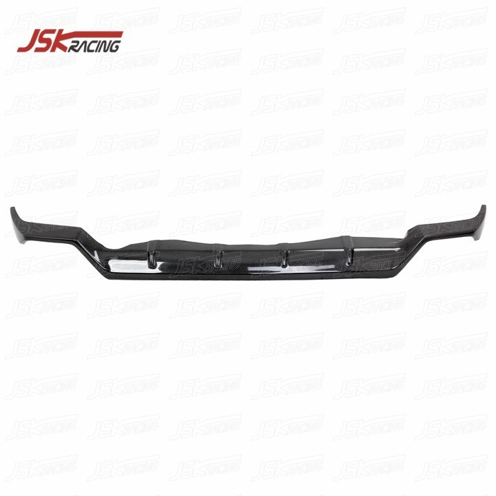 SEEKER STYLE CARBON FIBER REAR DIFFUSER FOR 2014-2017 HONDA JAZZ FIT GK5 (ONLY FOR RS BUMPER)