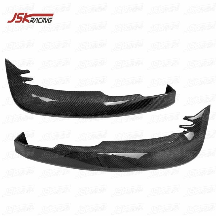 JSK STYLE CARBON FIBER FRONT BUMPER SPLITTER FOR 2012-2014 FORD FOCUS ST