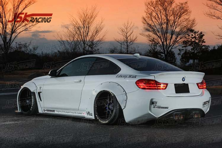 2013-2016 LB STYLE WIDE GLASS FIBER FRP BODY KIT FOR BMW 4 SERIES F32 F33 F36