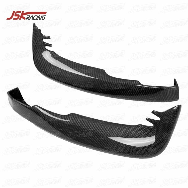 JSK STYLE CARBON FIBER FRONT BUMPER SPLITTER FOR 2012-2014 FORD FOCUS ST