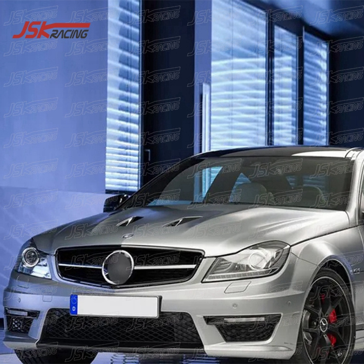 C63 AMG B STYLE PP BODY KITS FOR 2011-2014 MERCEDES BENZ W204