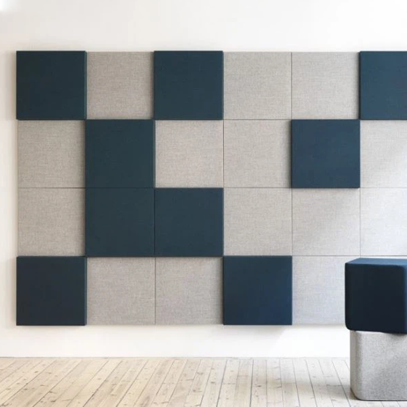 300mm High Density Sound Proof Wall Panel Acoustic Polyester PET Felt Acoustic Panel Felt Sound  absorbing wall panel