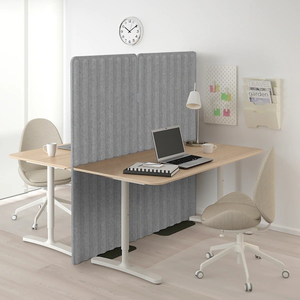 100% Recycle Polyester PET Felt Acoustic Office Partition Panels Portable Acoustic Room Dividers Sound Proof