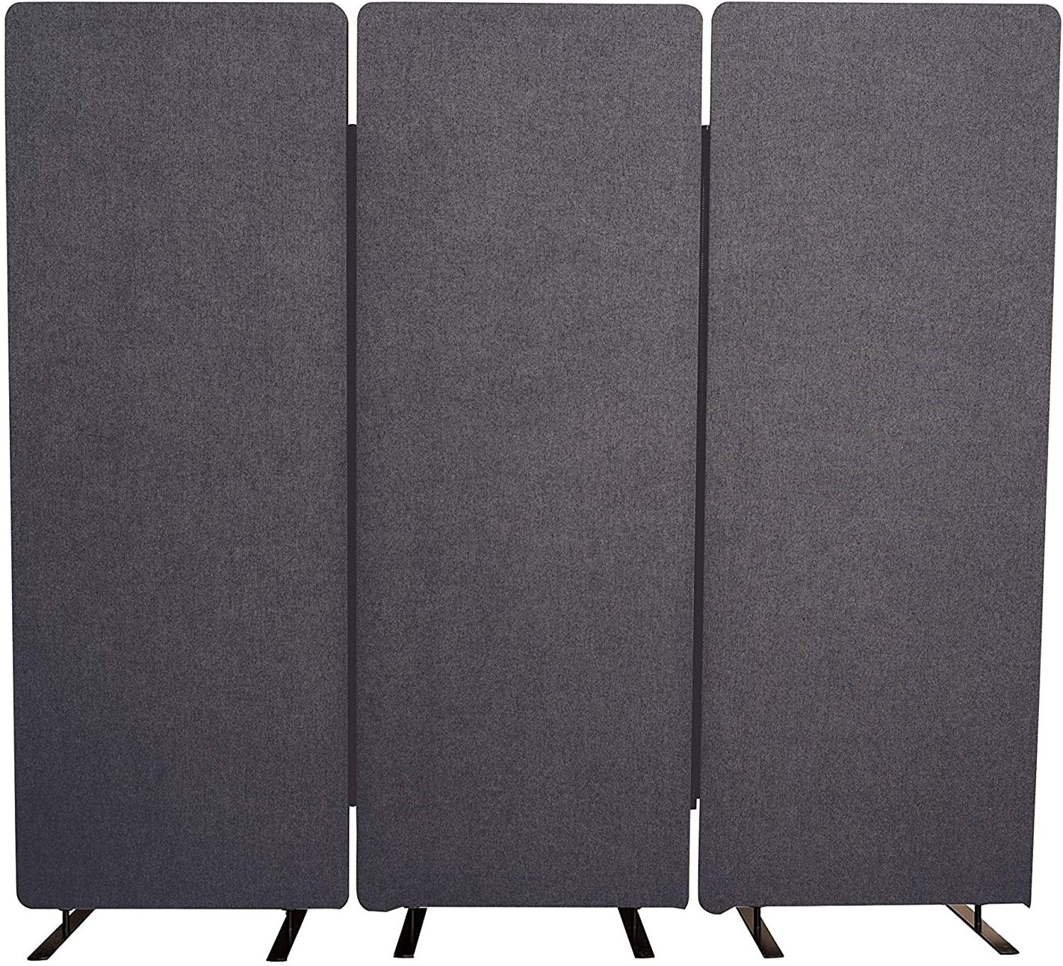 Movable Sound Absorbing Mobile Office Panel Foldable PET Acoustic Office Cubicle Panels