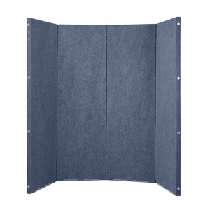 Sustainable Acoustic Solution PET Polyester Fiber Acoustic Panels Soundproof Felt Acoustic Office Partition Room Dividers Panels